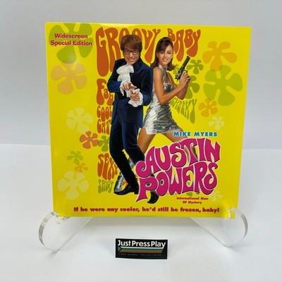 Groovy Baby Austin Powers Mike Myers 12'' Shiny Silver Vinyl Record