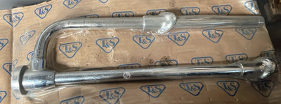 T&S BRASS PRE RINSE GOOSENECK RISER WITH B-0969 VACUUM BREAKER