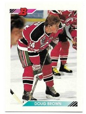 DOUG BROWN 1992-93 BOWMAN CARD MINT CONDITION