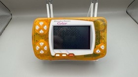Bandai WonderSwan Color Orange Bundle with 2 Games Tested and Working
