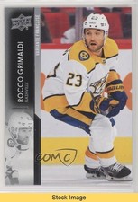 2021-22 Upper Deck Series 2 French Rocco Grimaldi #354 READ o1h