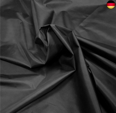 A-Express Schwarz 1x Metre Polyester Stoff Wasserdicht Planen-Stoff Draussen