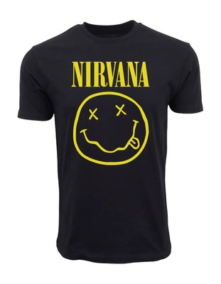 NIRVANA FAUX SMILE T SHIRT