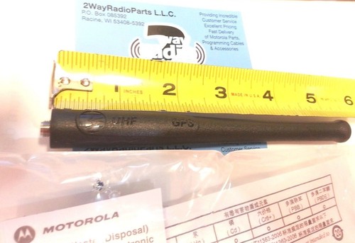 Genuine Motorola Antenna UHF + GPS (APX6000 XE APX7000 XE) 380-520Mhz PMAE4065A - Picture 2 of 3