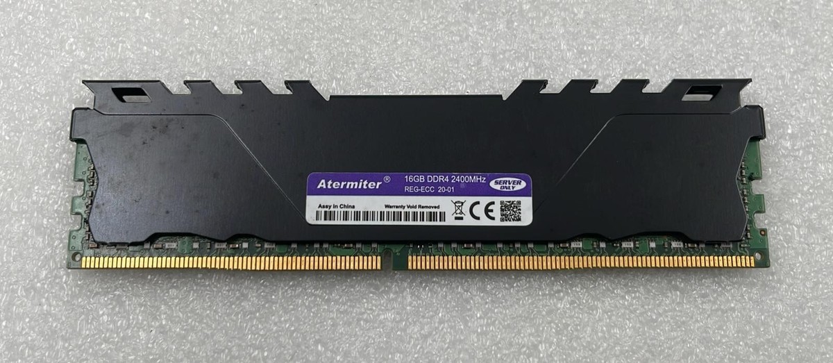 LOT 4 PCS] Atermiter 16GB DDR4 2400MHz REG-ECC Server Memory RAM