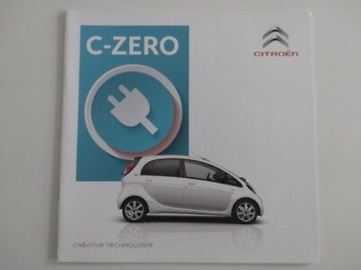 Citroen C-Zero Electric Car Francais French Brochure June Juin 2015