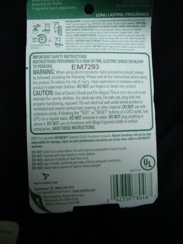 6 new packs Airwick Scented Oil Plug In Warmers starter kit, 6 counts total - Picture 3 of 3