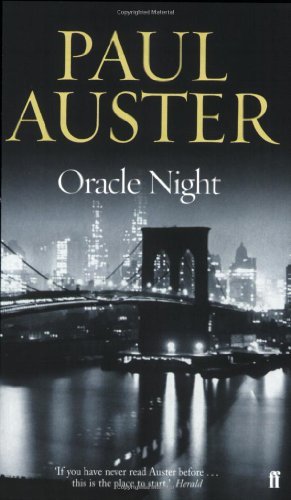 Oracle Night By Paul Auster. 9780571216970