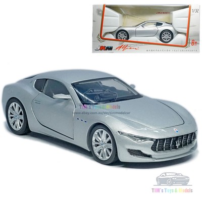 1:32 Maserati Alfieri Model Car Alloy Diecast Toy Vehicle Collection Gift Silver