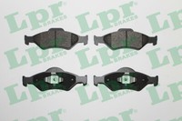 LPR 05P795 Brake Pad Set, Disc Brake For Ford Mazda