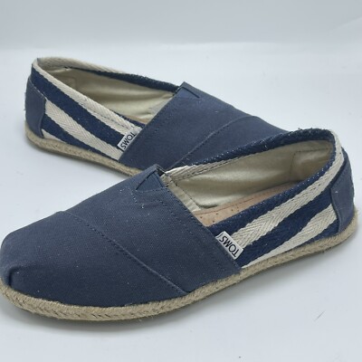 Toms Womens Slip on Canvas Shoes Size