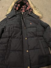 Jack Wills Coat Size 12 Navy Puffer