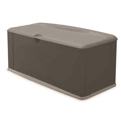 Storage Deck Box Outdoor Container Bin Chest Patio Rubbermaid 120