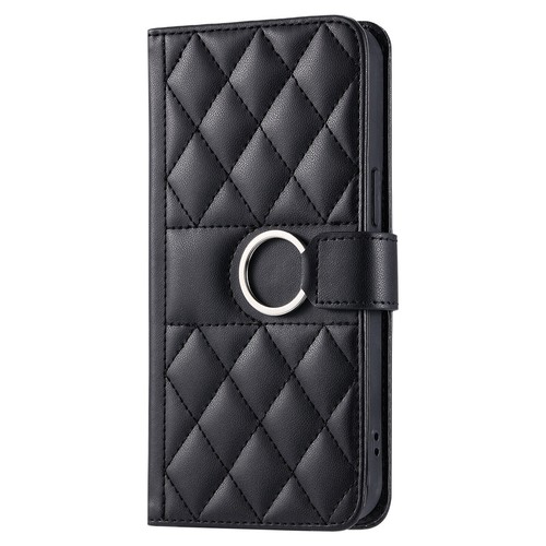 Grid Leather Card Wallet Phone Case For Samsung S25 S24 S23 S22 S21 S20 Ultra - Picture 13 of 17