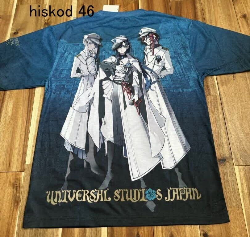 Ado & Blue Rose Team collabo T-shirt Free size USJ Halloween 2024