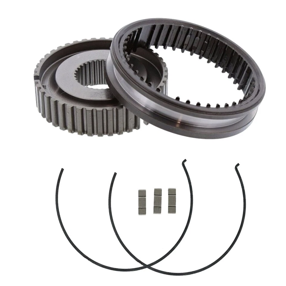 M5R2 3rd-4th Synchro Hub, Slider, Spring & Keys 1988-96 Ford F150 Bronco 5 Speed - Image 2 of 4