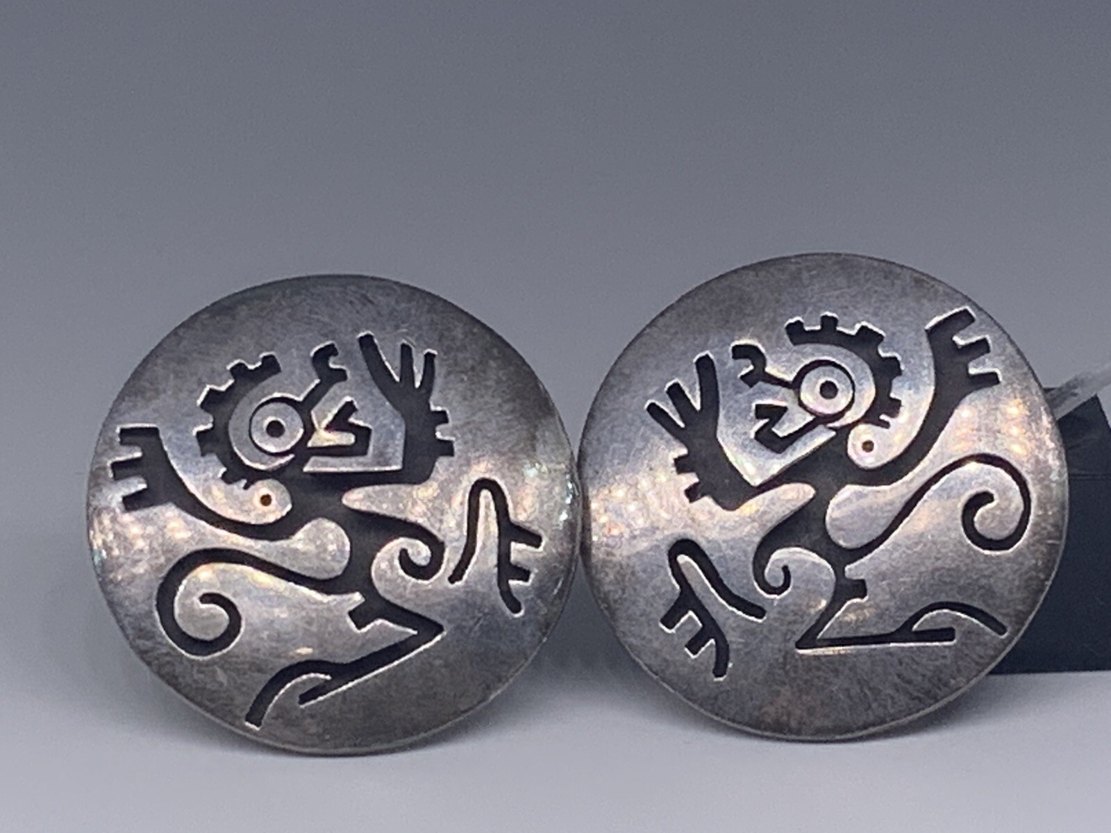 Antonio Pineda Ozomatli Monkey Shadow Box 970 Sil… - image 1