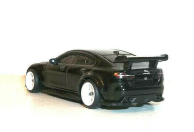 LOOSE 2021 HOT WHEELS 1:64 BLACK JAGUAR XE SV PROJECT 8