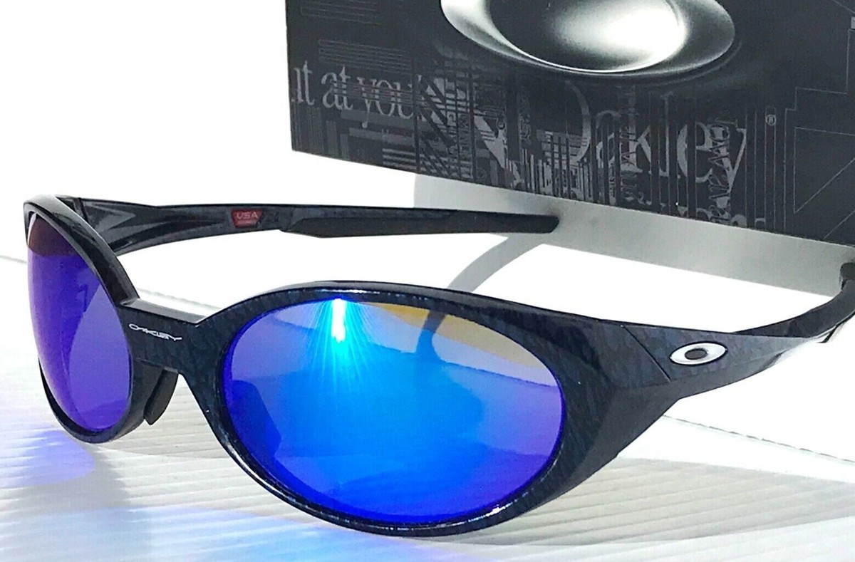 NEW Oakley EYE JACKET PLANET X Blue w POLARIZED Galaxy Blue NEW Oakley EYE JACKET PLANET X Blue w POLARIZED Galaxy Blue
