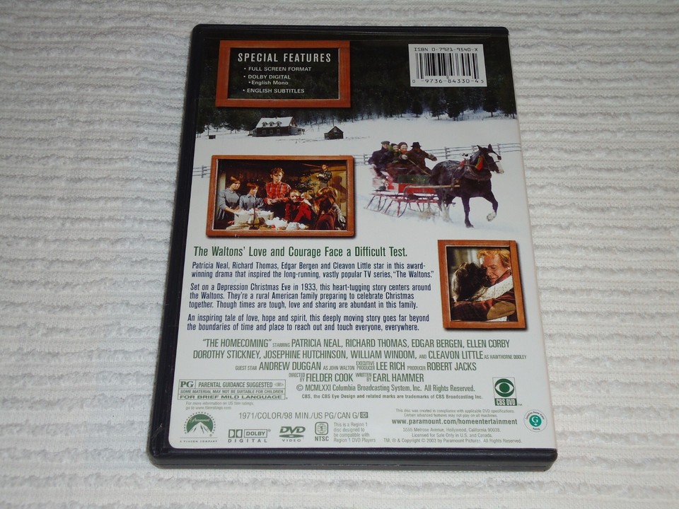 Waltons christmas story dvd