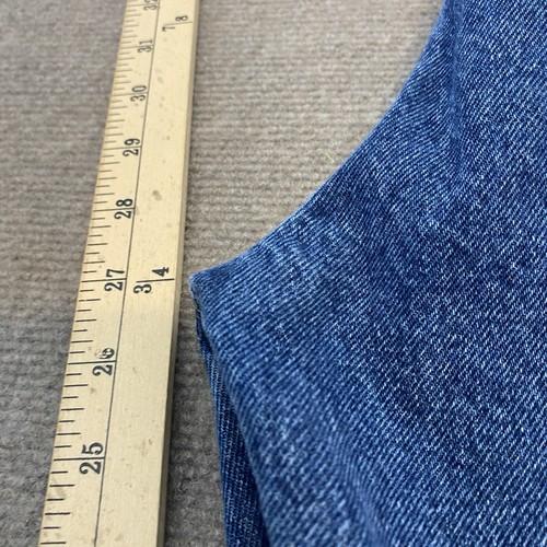 Parche de cuero vaquero recto tradicional B480 DPS azul 34x27 Carhartt Jeans para hombre - Imagen 9 de 11