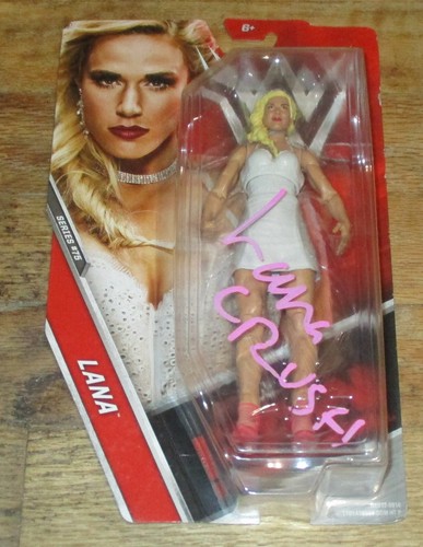 Figurine WWE Mattel Lana #75 - En Boîte Originale, Avec Ceinture, Collection Divas