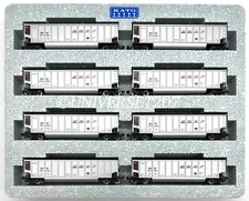 N Scale Kato 106-4628 Bethgon Coalporter BNSF Swoosh 8 Freight Car Set NIB