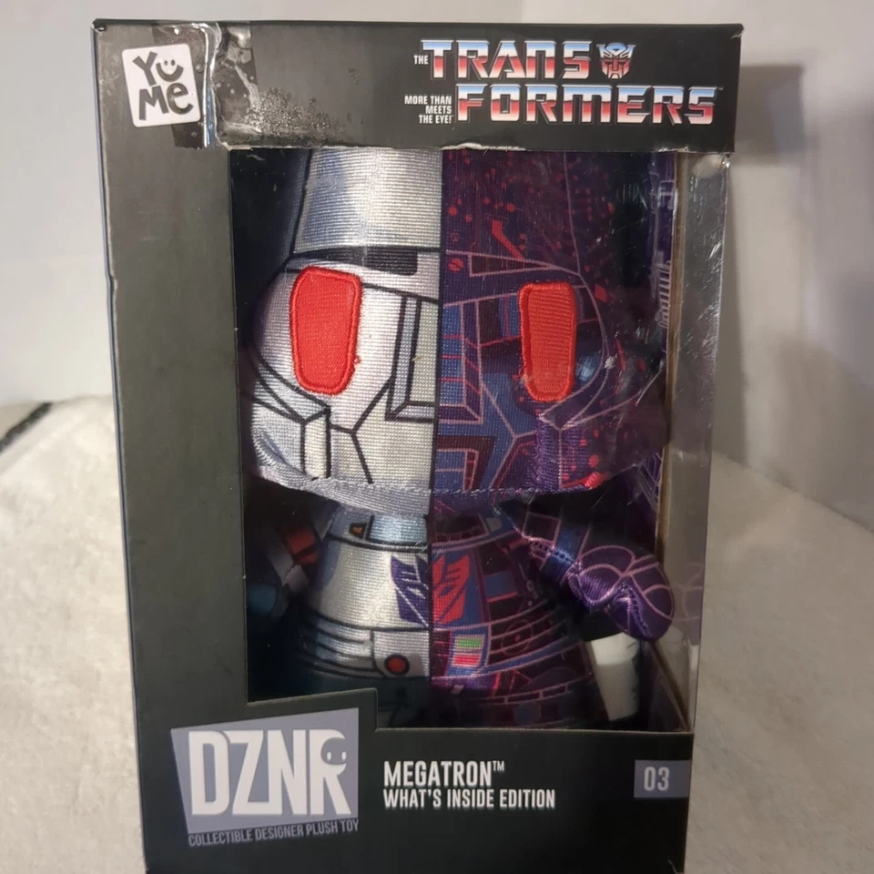 Dznr Transformer Megatron Collectible Plush Toy New In Box. - Image 2 of 4