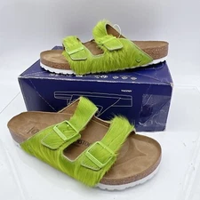 Birkenstock Concepts Arizona Men’s Sandals Flats Slides Lime Green EU 43 US 10