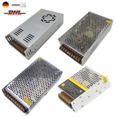 DC 12V 24V LED Netzteil Trafo Schaltnetzteil Adapter Power Supply für LED Strips