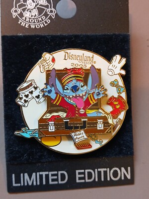 DISNEY PIN LE STITCH BELLHOP CAUSING TROUBLE TOWER OF TERROR