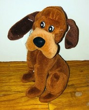 Disney Store Lady and the Tramp TRUSTY Bean Bag Plush Dog 8" Stuffed Animal NWT