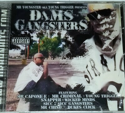 #ad D4MS GANGSTERS SEALED RAP CD YOUNG TRIGGER G FUNK MR YOUNGSTER CHICANO HIPHOP lp $42.86