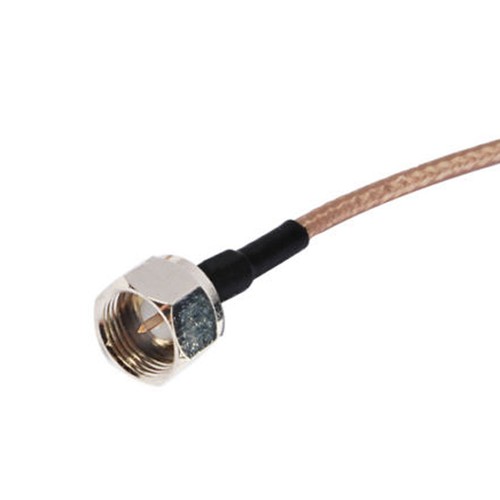 F Male straight to FME Male Plug straight Pigtail Cable RG316 30cm 12" - Bild 2 von 3