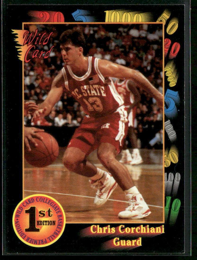 1991-92 Wild Card #20 Chris Corchiani 1st Edition | eBay
