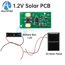 1.2V Dual Color White +Warm Solar Light Circuit Board Lawn Light Control Board