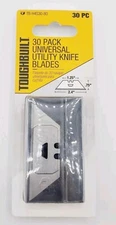 30 pack Toughbilt Universal Utility Knife Blades  #TB-H4S30-80  NEW ES H4s30 