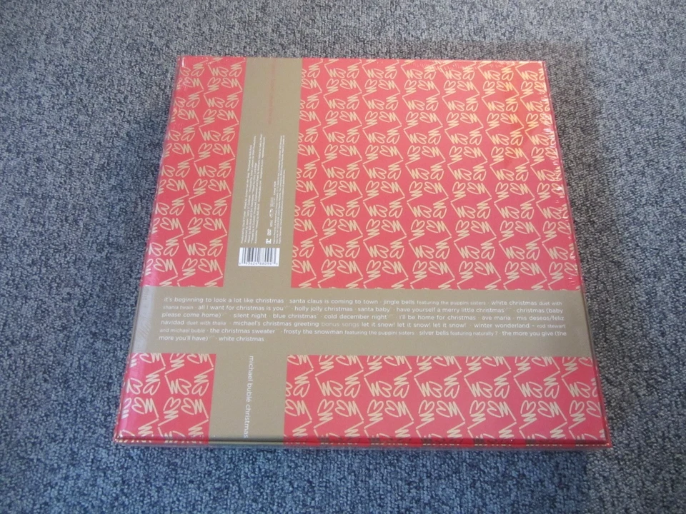 Michael Bublé CHRISTMAS : SUPER DELUXE BOX Set LP Green Vinyl CD DVD NEU OVP !!! - Bild 2 von 4