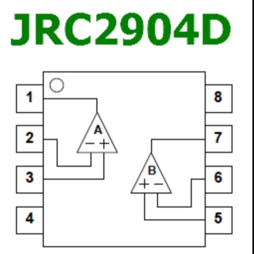 LOT 10PCS- JRC 2904D DIP-8 INTOGRATED CIRCUIT COMPONENT NJM 2904D IC ...