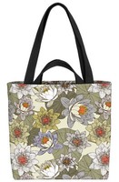 Teichrosen See Malerei Muster Blumen Tasche Teichrosen See Malerei Muster Blume