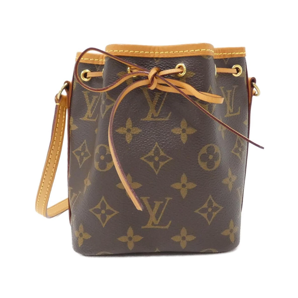 Authentic LOUIS VUITTON Monogram Nano Noe M41346 Shoulder bag 260 006 291 9432