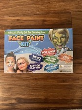 NEW Ultimate Face Paint Kit For Kids Non-Toxic Hypoallergenic FDA Compliant