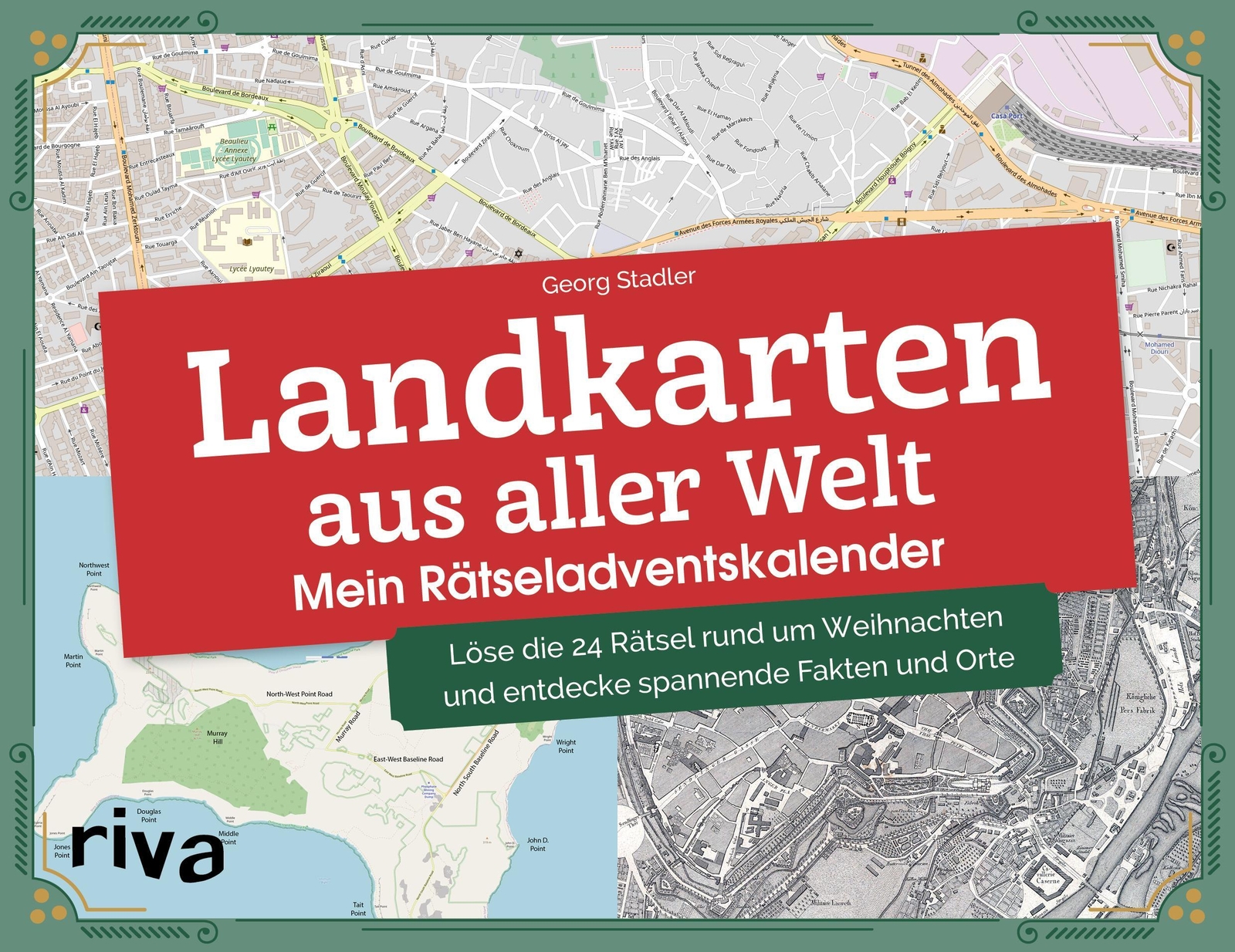 Thumbnail - Landkarten Aus Aller Welt - Mein Rätseladventskalender Georg Stadler