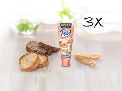 3x Rio Mare Paté Lachs rosa Thunfischcreme 100g Brotaufstrich Streichfähiges