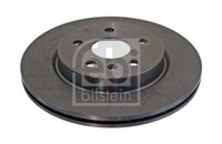 2X Febi Bilstein 39373 Bremsscheibe Hinten FüR Chevrolet Opel Saab