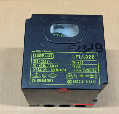 Landis & Gyr Feuerungsautomat LFL1.322 Serie 02 Gebraucht E 2379