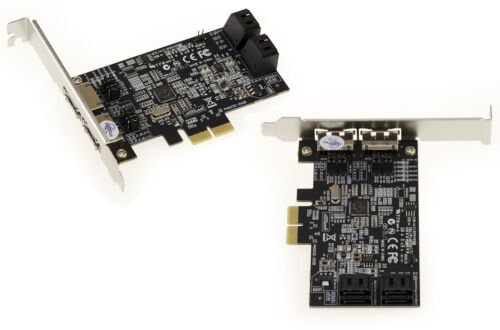 PCIe 4 + 2 Ports SATA eSATA 6G - Marvell 88SE9230 RAID 0 1 10 HyperDuo