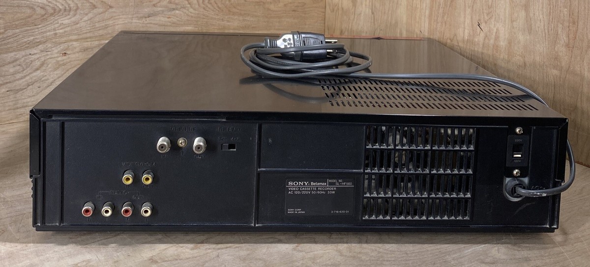 Sony Super Beta Hi-Fi SL-HF560 Powers On / UNTESTED | eBay