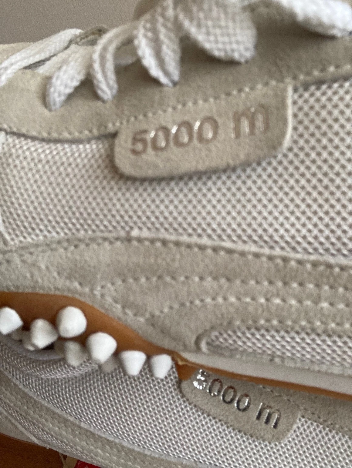 Puma 5000M Uomo US 10 (EUR 43 UK9) Modello 341544 02 Grigio e Bianco