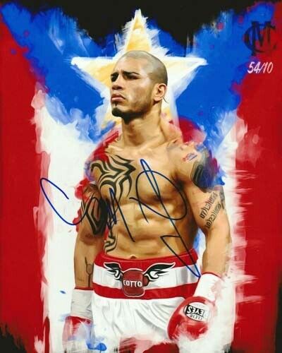 MIGUEL COTTO Boxing Champ Signed Autograph Auto 8x10 Photo Picture reprint